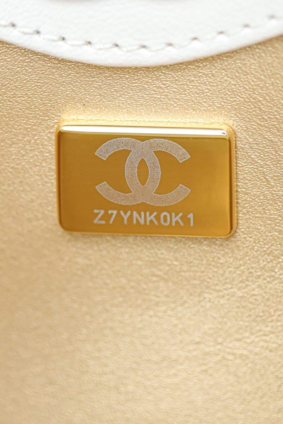 Replica CHANEL 24s Double Pearl White 4 Replica CHANEL 24s Double Pearl White - high-end fake designer purse