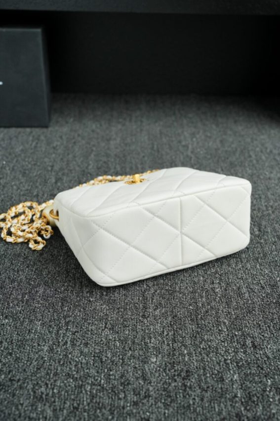 Replica CHANEL 24s Double Pearl White 10 Replica CHANEL 24s Double Pearl White - best quality luxury bag dupe