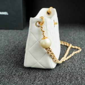 Replica CHANEL 24s Double Pearl White 9 Replica CHANEL 24s Double Pearl White - ultra-realistic fake designer tote