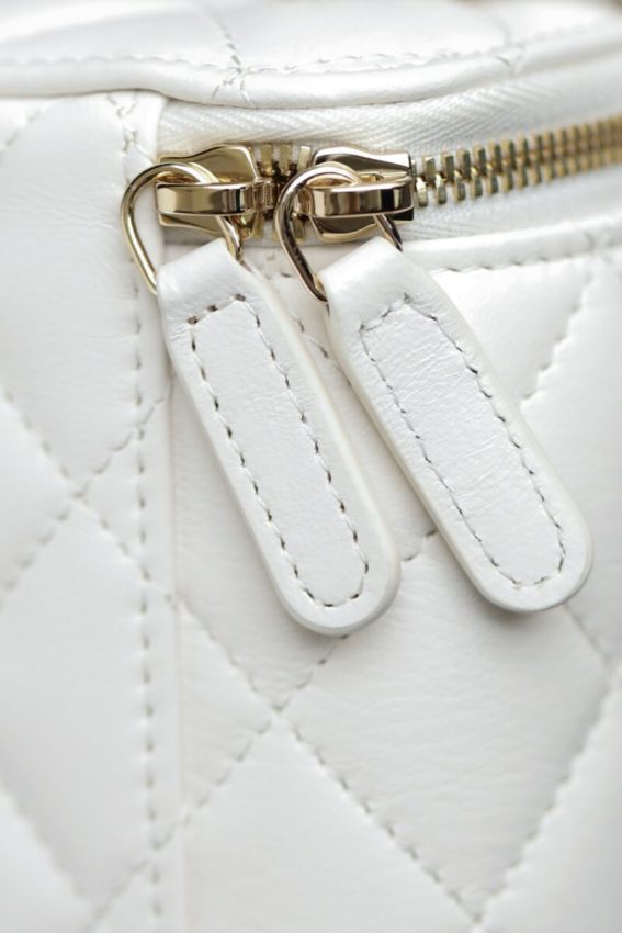 Replica CHANEL 24s Pearl Handle Box White 6 Replica CHANEL 24s Pearl Handle Box White - elite superclone designer purse