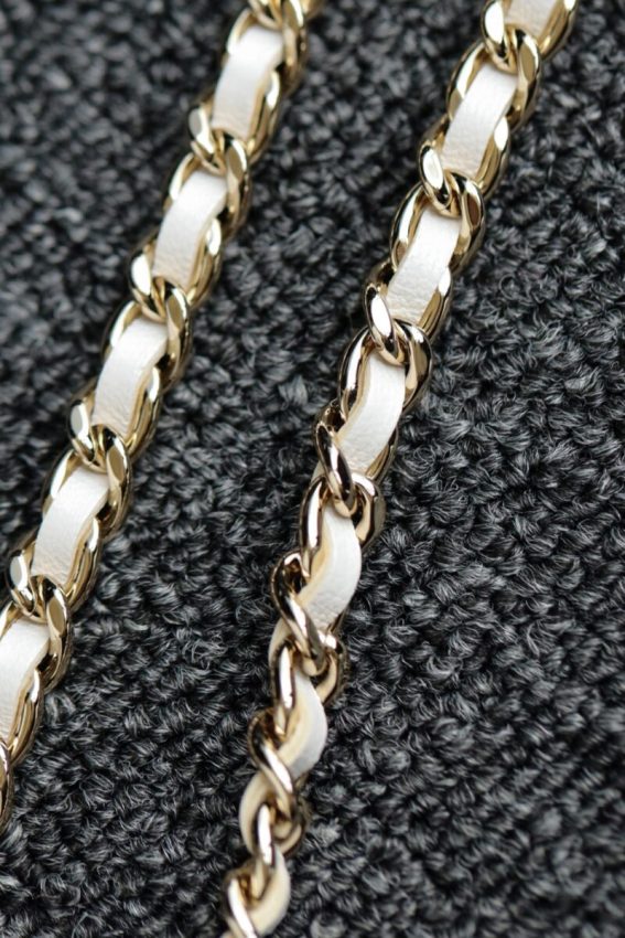 Replica CHANEL 24s Pearl Handle Box White 8 Replica CHANEL 24s Pearl Handle Box White - elite superclone designer purse