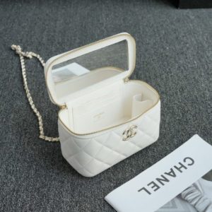 Replica CHANEL 24s Pearl Handle Box White 10 Replica CHANEL 24s Pearl Handle Box White - top-rated replica designer bag