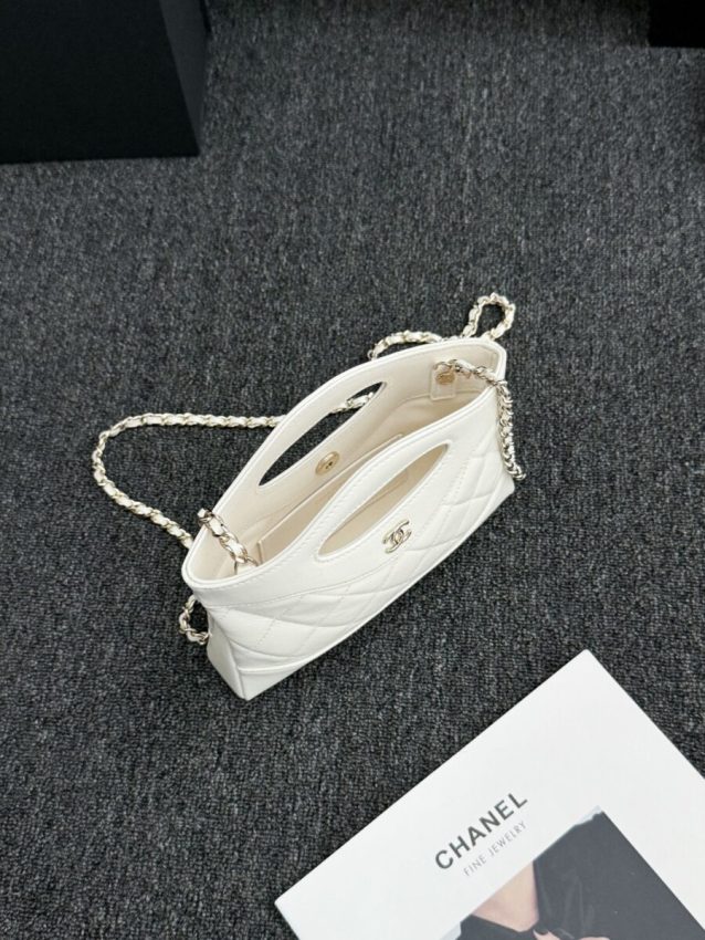 Replica CHANEL 24s Mini Horizontal White 9 Replica CHANEL 24s Mini Horizontal White - elite superclone designer purse