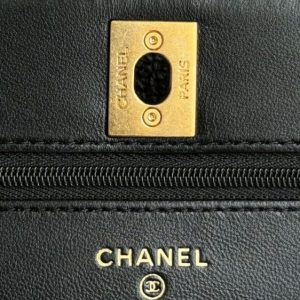 Replica CHANEL 24s Double Pearl Woc Black 6 Replica CHANEL 24s Double Pearl Woc Black - high-end fake designer purse