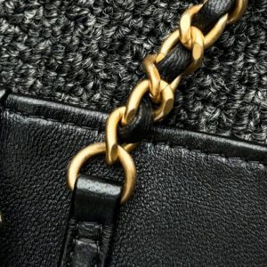 Replica CHANEL 24s Double Pearl Woc Black 8 Replica CHANEL 24s Double Pearl Woc Black - high-end fake designer purse