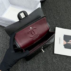 Replica CHANEL Classic Flap 23cm Black Silver 2 Replica CHANEL Classic Flap 23cm Black Silver - high-quality designer bag clone