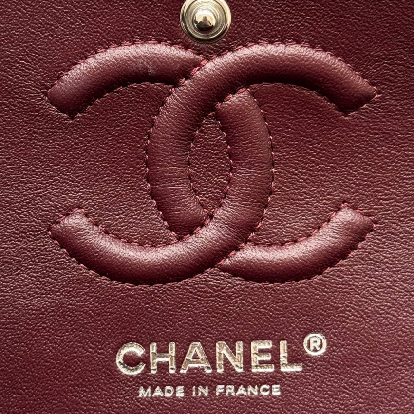 Replica CHANEL Classic Flap 23cm Black Silver 4 Replica CHANEL Classic Flap 23cm Black Silver - elite superclone designer purse