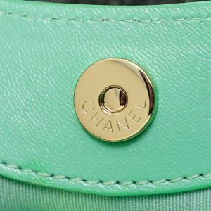 Replica CHANEL 24s Mini Horizontal Green 4 Replica CHANEL 24s Mini Horizontal Green - high-accuracy replica luxury purse