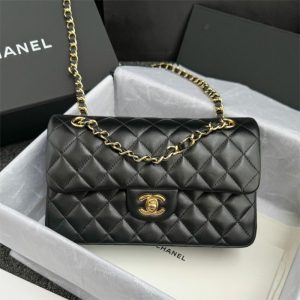 Replica CHANEL Classic Flap 23cm Black 1 Replica CHANEL Classic Flap 23cm Black - premium 1:1 fake handbag model
