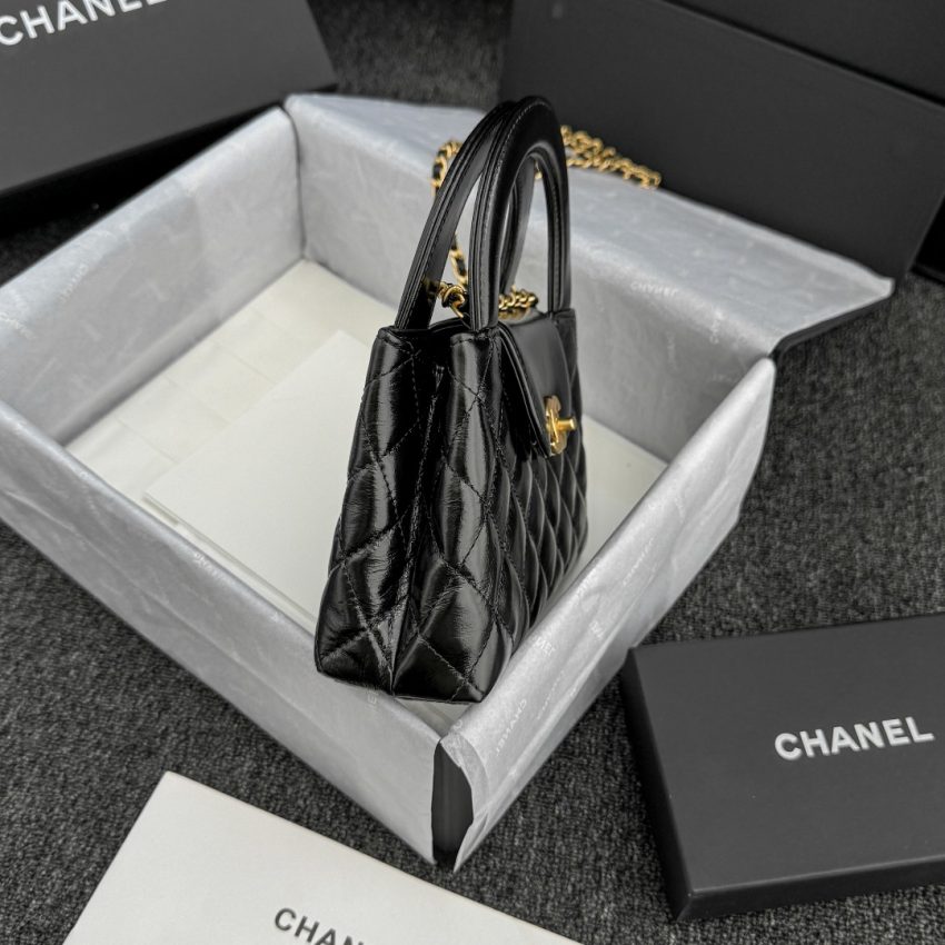 Replica CHANEL 23k Kelly Black 2 Replica CHANEL 23k Kelly Black - 1:1 designer replica handbag