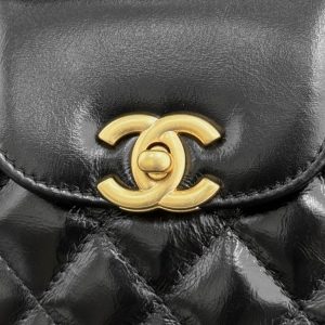 Replica CHANEL 23k Kelly Black 8 Replica CHANEL 23k Kelly Black - top-tier luxury replica shoulder bag