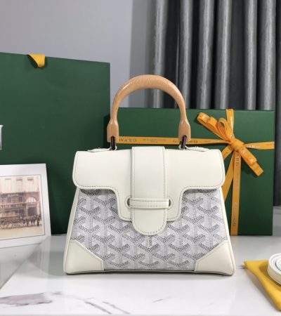 Goyard Saigon Souple Mini Imitation — Iconic Mini Bag Wooden Toggle