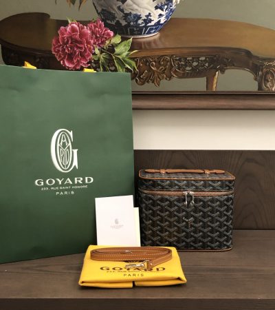 Goyard Muse Vanity Case Brown