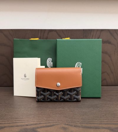 Goyard Saint-Gabriel Wallet Imitation — Compact Goyardine Wallet